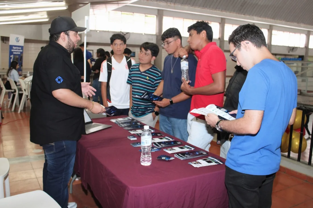ConsolTech booth during the in-person event